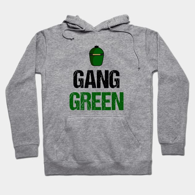 Gang Green BBQ Hoodie by nickmelia18